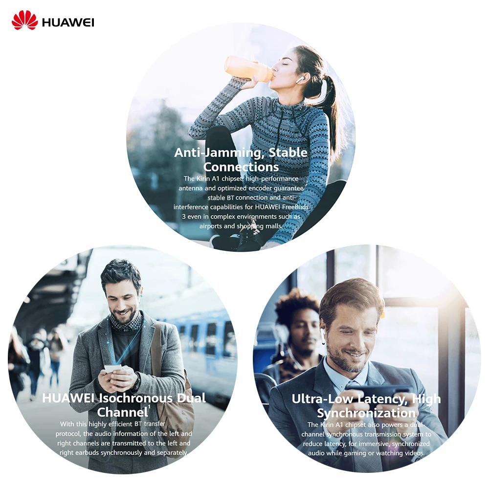 HUAWEI FreeBuds 3场景图