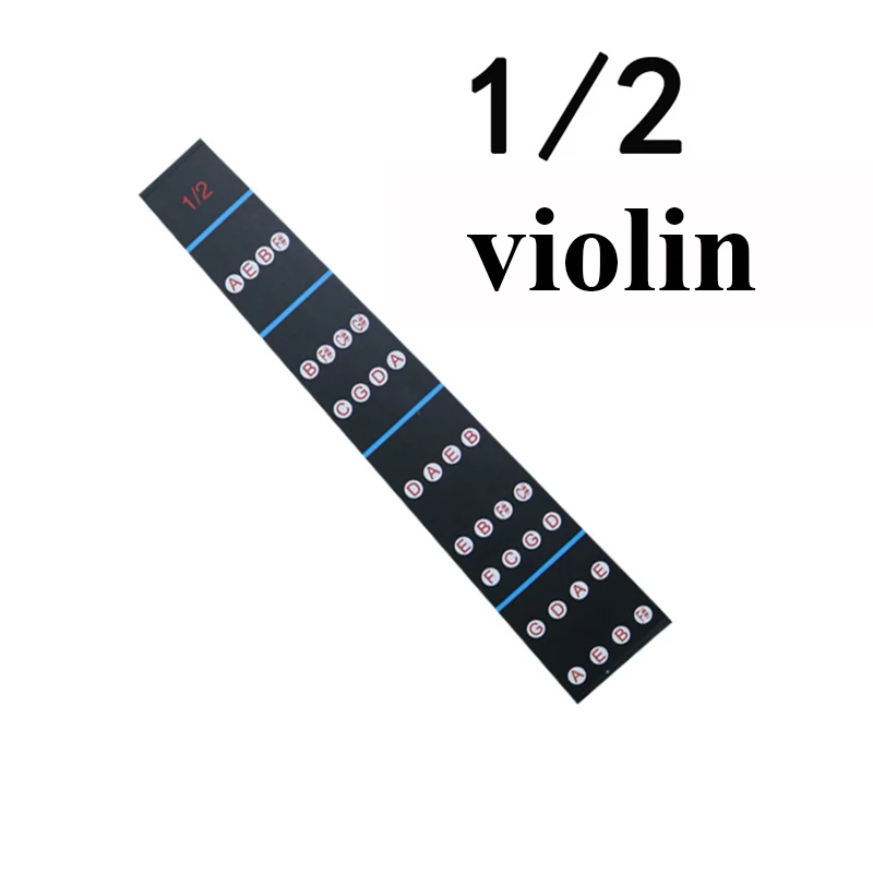 4/4-1/10 fingerboard sticker violin pitch position sticker no glue finger position sticker transparent fingering sticker