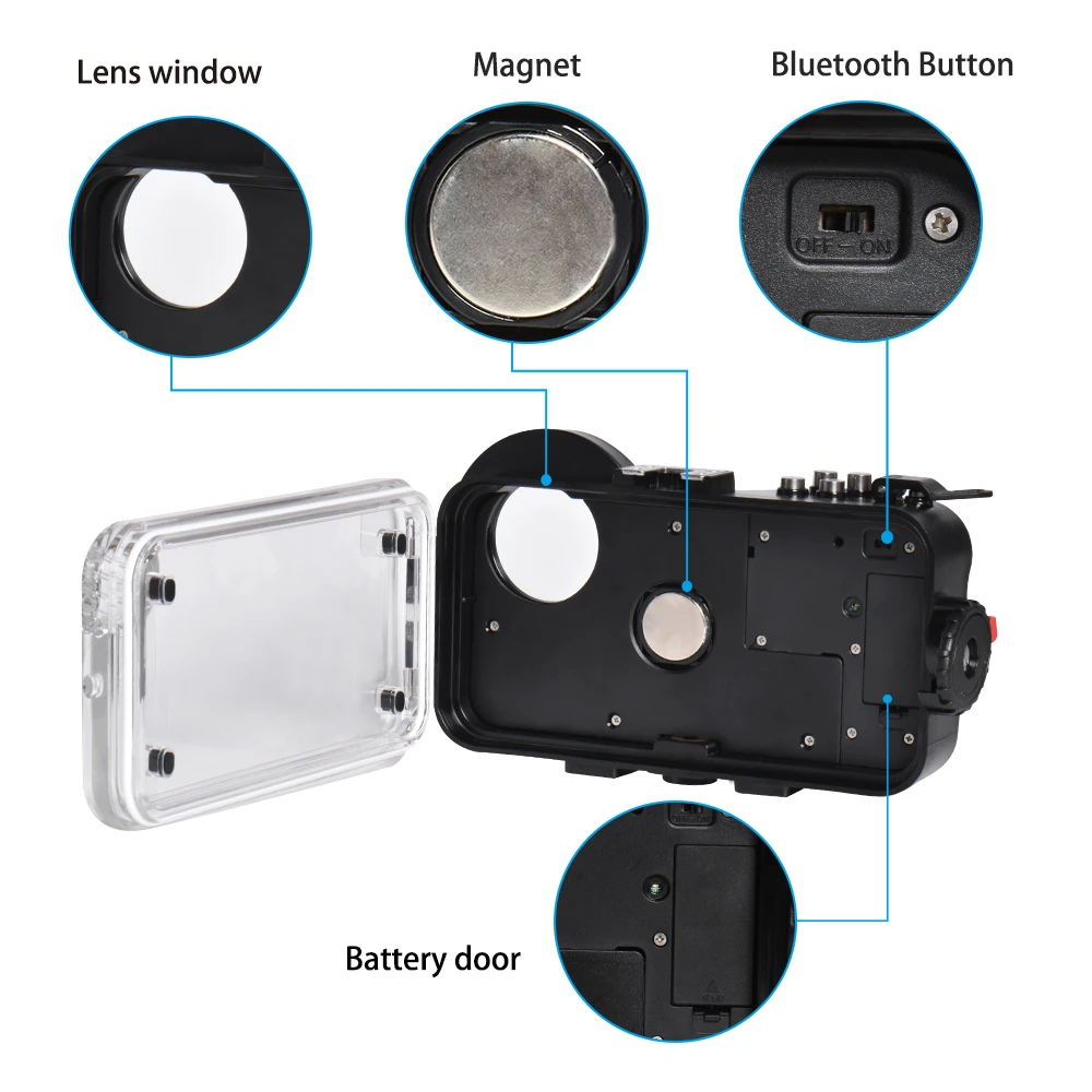 SOKANI Small Wireless UHF Lavalier Microphone