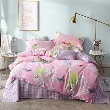 

Butterflies Printing Bedding Set 2pcs/3pcs Soft Duvet Cover Set 1 Quilt Cover+1/2 Pillowcases(no Sheet) Twin Full Queen King
