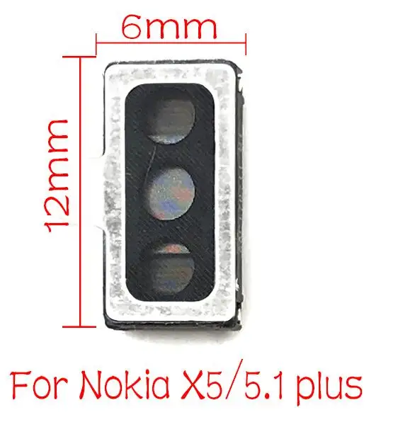 Для Nokia 2 2,1 3 3,1 5 5,1 6 6,1 7 7,1 8 plus Sirocco ушной динамик приемника наушники Динамик Repair Part - Цвет: For Nokia 5.1 Plus