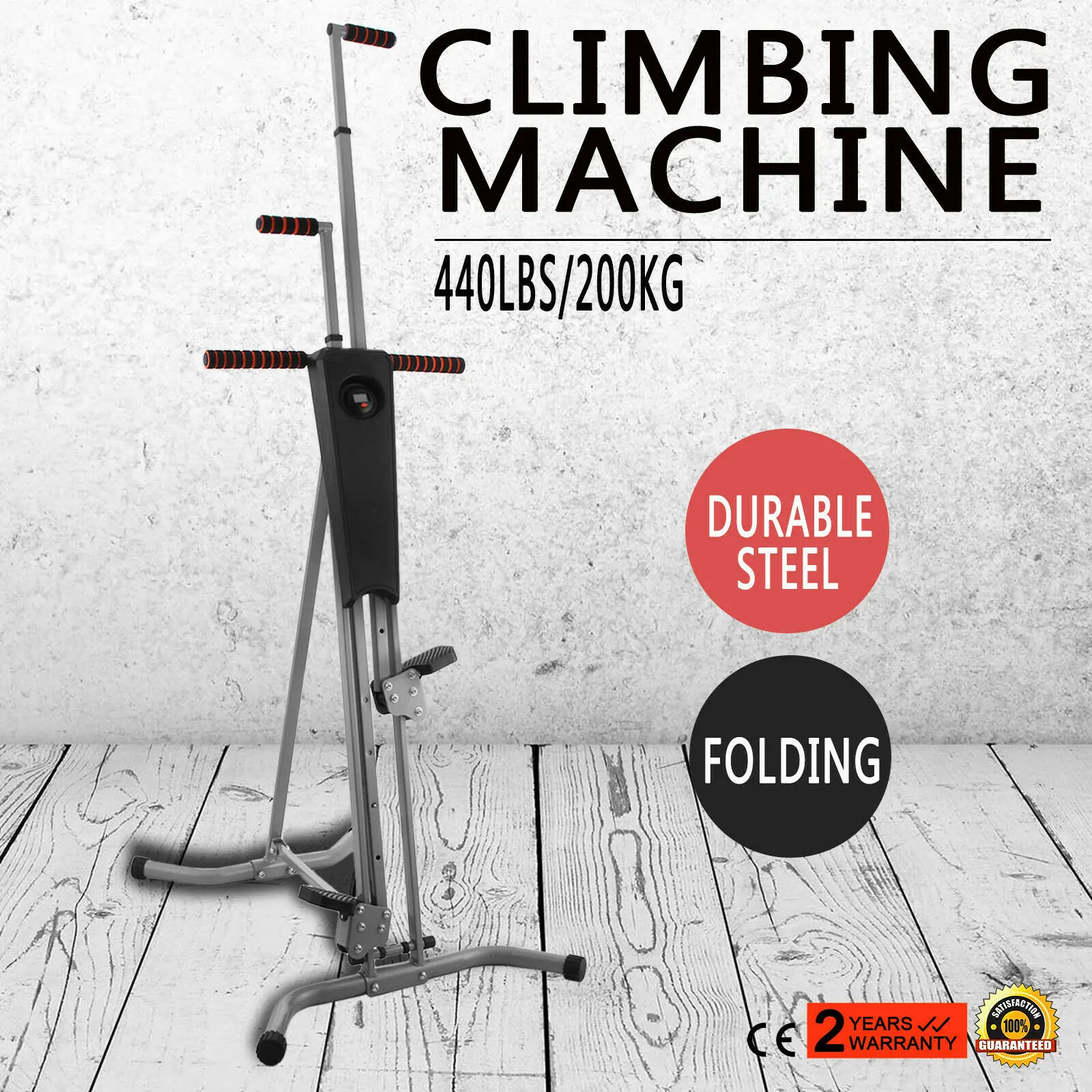 

Climber Vertical Stepper Exercise Fitness Monitor America Free Shipping