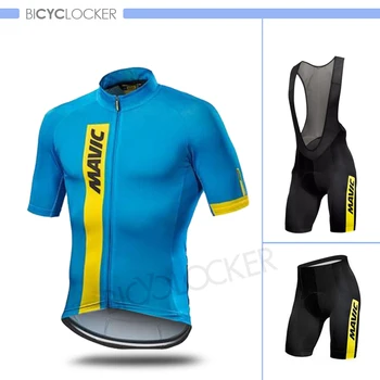 

ropa ciclismo hombre Men Summer Cycling Clothing Ciclismo Short Sleeve maillot triathlon Bike Clothes Pro Team MAVIC