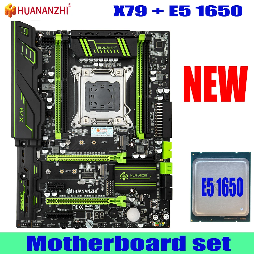 HUANANZHI x79 материнская плата с Intel XEON E5 1650 можно использовать DDR3 памяти комбо