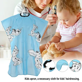 

Kids Hairdressing Apron Waterproof Hair Cloth Child Haircutting Salon Cape Children Hair Dyeing Cape for Hair Barber
