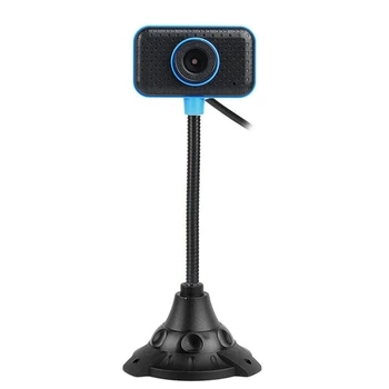 

USB 2.0 Rotatable Webcam Portable Microphone with Microphone