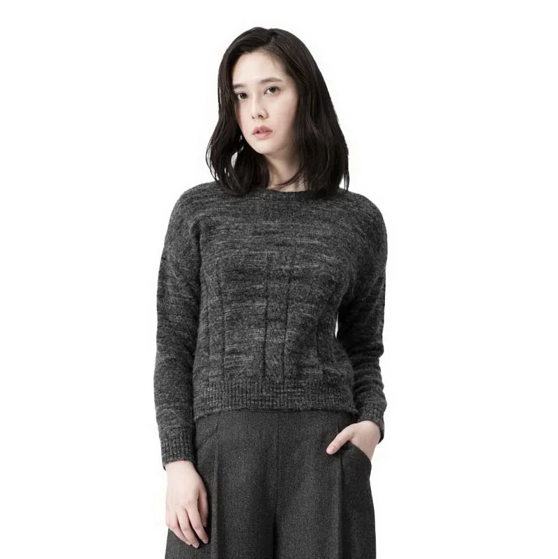 

Winter Sweater Women Jumpers RU Style Thick Warm Solid Vintage Pullover Sweaters