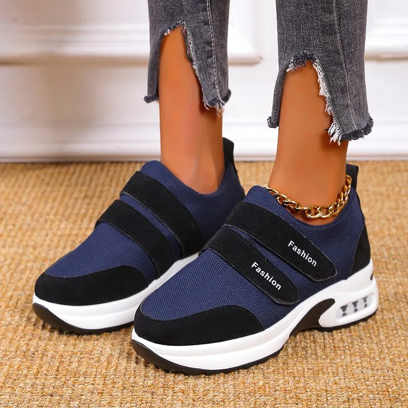 2022 New Mesh Breathable Shoes for Woman Sneakers Tenis Feminino Zapatos De Mujer Casual Plus Size 43 Platform Shoes Lady