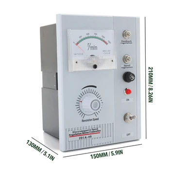 

Hot Electromagnetic Speed Reguiation Motor Controller Variable Inverter Adjustable Eco-friendly AC 220V JD1A-40