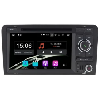 

7'' Android 9.0 6Core 4GB RAM 64GB ROM 2Dinl Car Radio GPS Multimedia Unit Player Car dvd Radio For Audi A3 2003-2013/S3 RS3