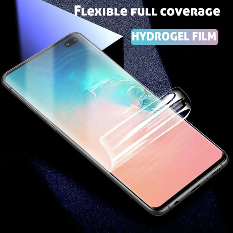 38D Защита экрана для samsung Galaxy S10 S9 S8 Plus Гидрогелевая пленка для samsung Note 8 9 10 Plus S10 5g Lite S7 Edge не стекло