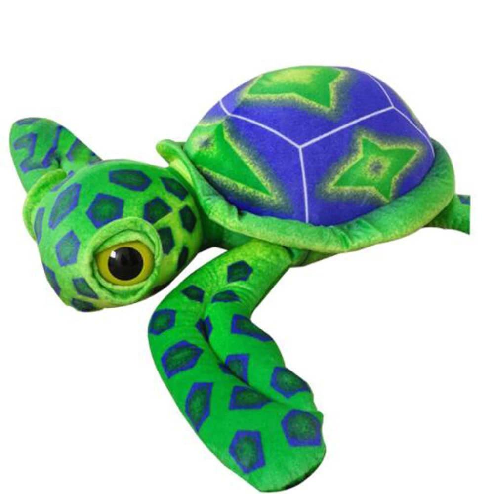 Simulated turtle Children Plush Toy Baby Kids Stuffed Toy Christmas Gift big eyes Turtle ocean animals