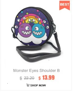 Сумка Monster Eyes Winya No 123 Сумки С Короткими Ручками большой размер кожаная Сумка подростковая Высококачественная уличная женская сумка