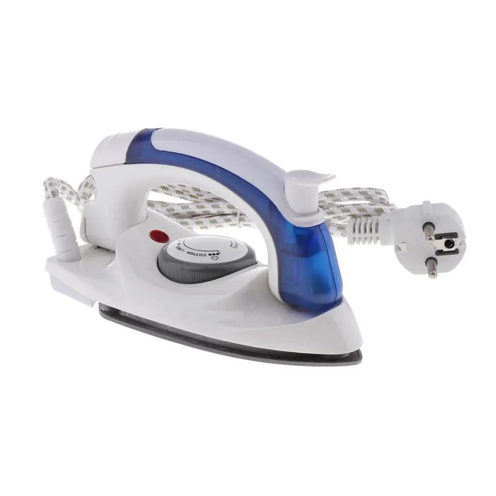 Mini Electric Iron Portable Handheld Travel Trip US Plug / EU Plug White