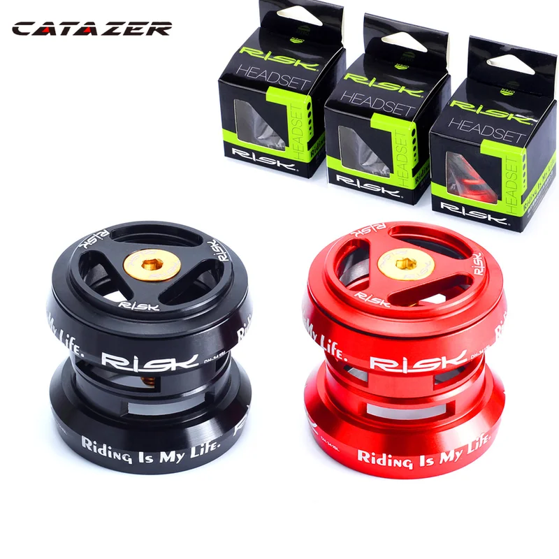 RISK 34mm Bicycle External Headset MTB Road Bike 28.6mm (1 1/8