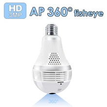 1080 P, 3MP, HD, 360 °, панорамный, Wifi, IP камера, светильник, лампа, домашняя, безопасность, видео камера, беспроводная, CCTV, наблюдение, рыбий глаз, сеть