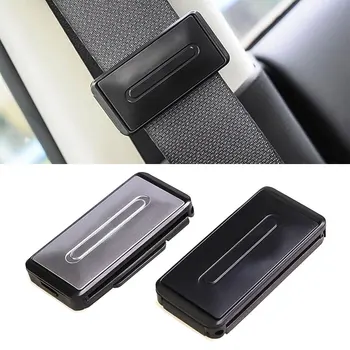 

2 Pcs Universal Car Safe Seatbelt Buttons Clip Adjustable Seat Belts Holder Stopper Buckle Clamp Portable Car Safety Belt Clip