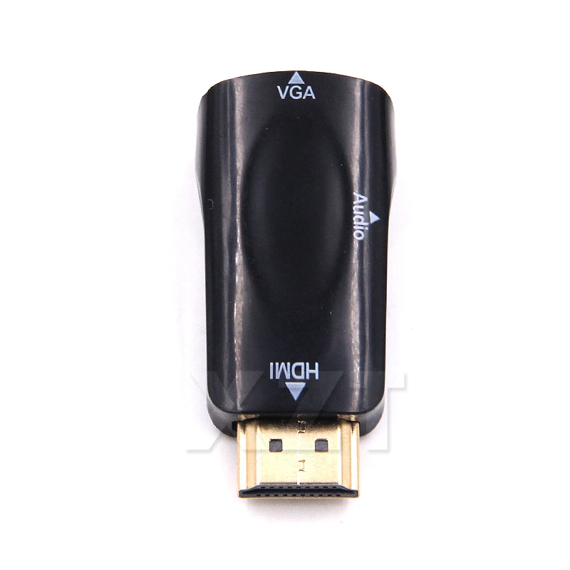 HDMI к VGA адаптер аудио кабель конвертер мужчин и женщин поддержка для ПК ноутбук с HDTV планшет поддержка 1080P HDTV адаптер
