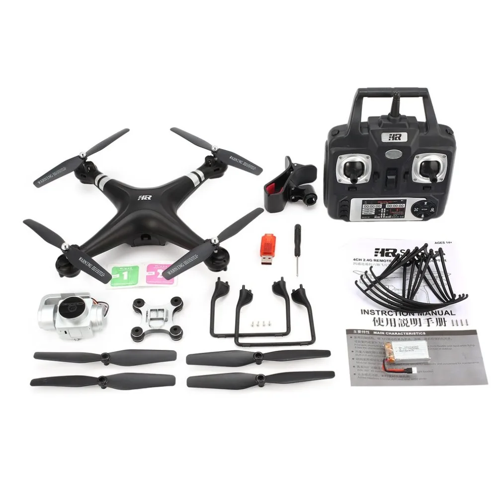 SH5HD 2,4G FPV Дрон RC Квадрокоптер с 1080P Регулируемый широкий угол Wi-Fi HD камера живое видео высота удержания Безголовый режим