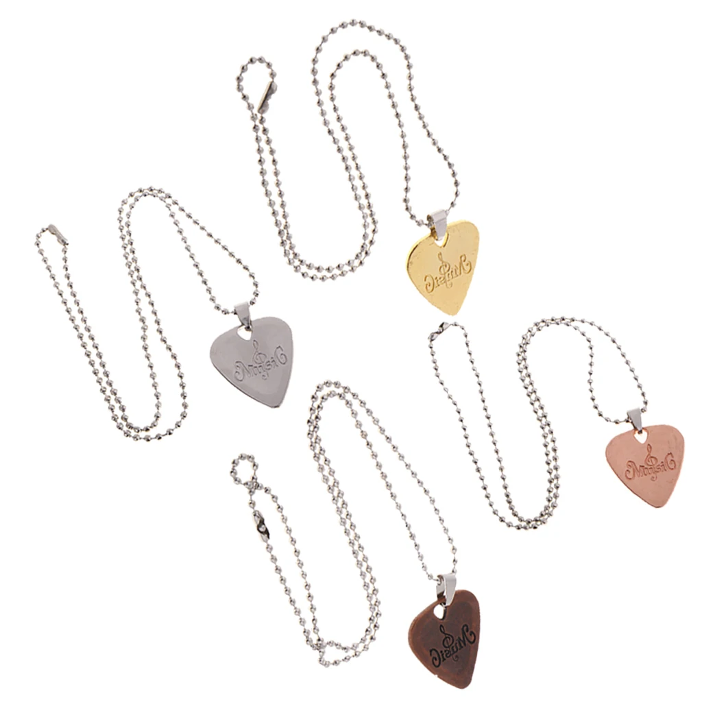 Качественное ожерелье подвеска из цинкового сплава Plectrum для гитары бас укулеле