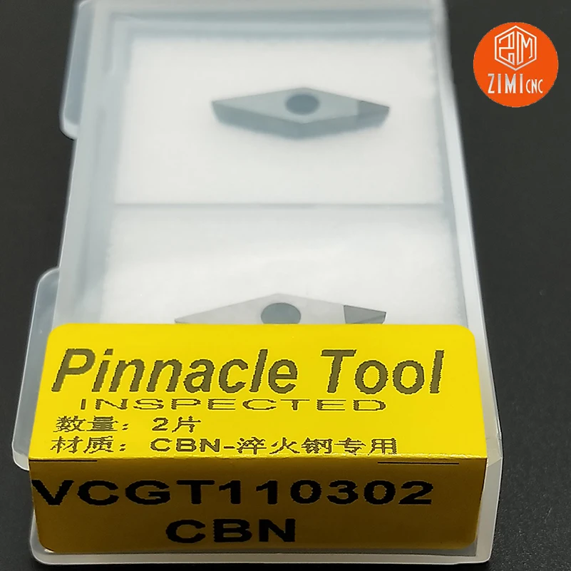 2 шт. VCGT110302/VCGT110304 PCD/CBN резка алюминий медь VCCM110302/04 карбид лезвие алмазное лезвие токарный станок с ЧПУ Режущий инструмент