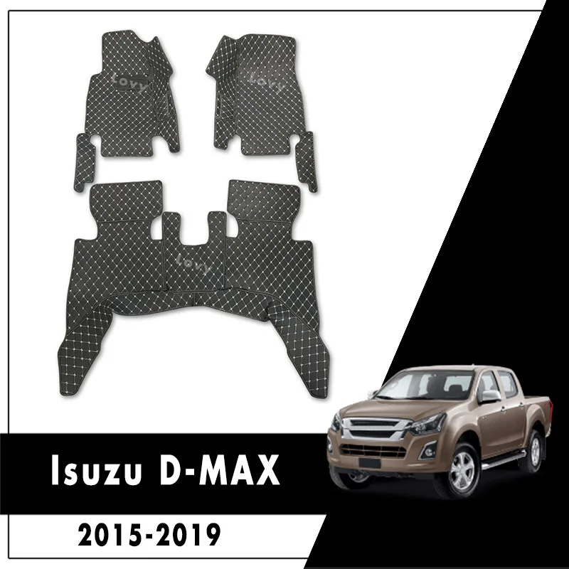 RHD – tapis de sol de voiture à Double couche avec boucle de fil,  accessoire de luxe personnalisé pour Isuzu Dmax d-max 2020 2019 2018 2017  2016 - AliExpress