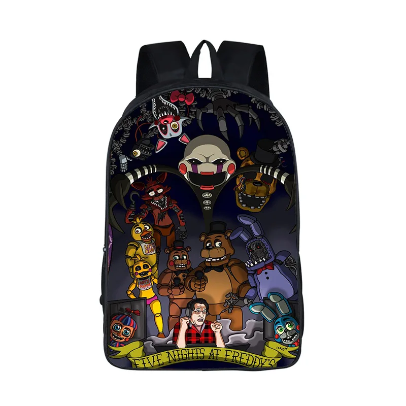 Рюкзак Five Nights At Freddy школьная сумка для мальчиков и девочек с рисунком из