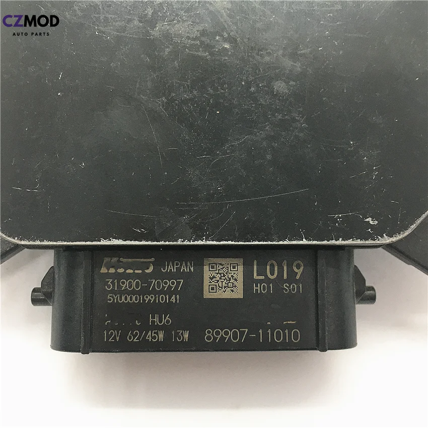 CZMOD 89908-11010 R019 89907-11010 L019 HU6 Светодиодный модуль для фар блок управления 89907 11010 Подержанные автомобильные аксессуары - Цвет: L019