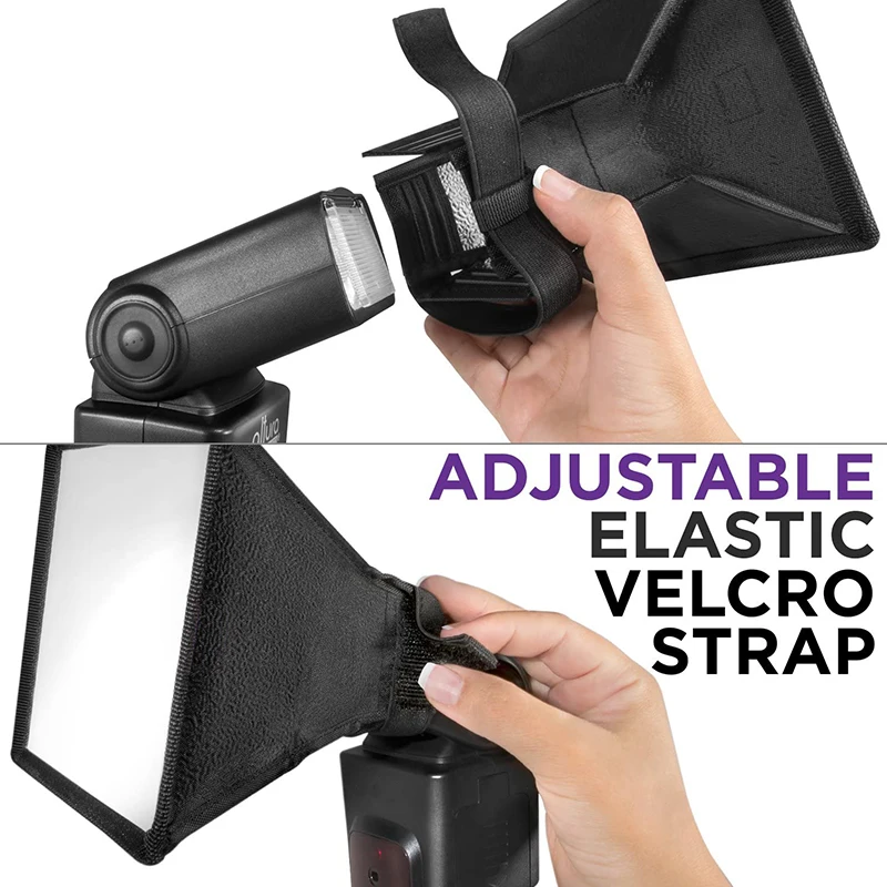 Universal Portable Flash Diffuser Light Softbox for DSLR Camera Photography Softbox Portable Softbox