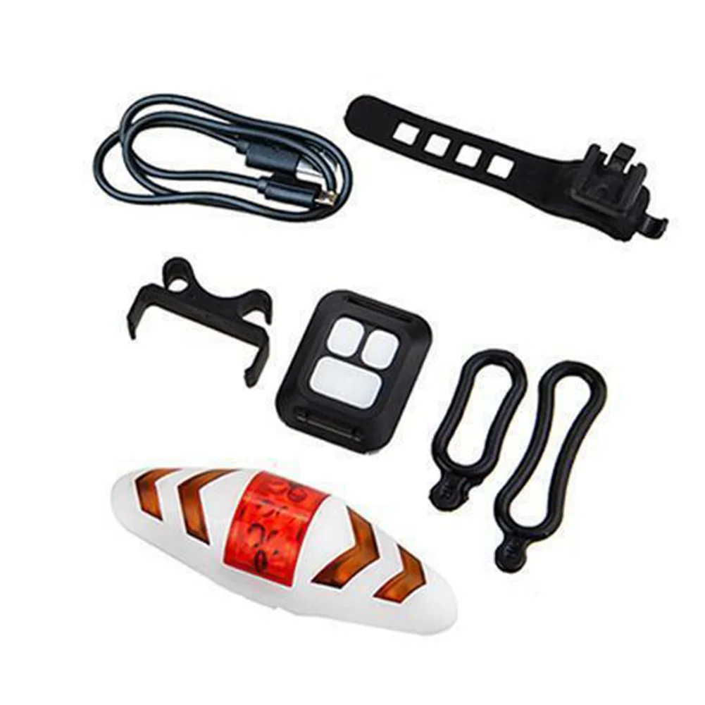 Велосипедный светодиодный USB фонарь с беспроводным дистанционным управлением