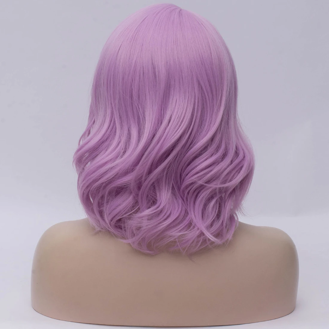 Синтетические короткие фиолетовые парики для женщин кудрявые зеленый красный розовый парик косплей женщина