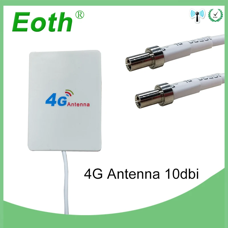 Eoth 1pcs 4G lte antenna 10dbi ts9 Connector Plug antenne router 21cm ipex 1 SMA female pigtail Extension Cable