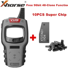 Versão global xhorse vvdi mini ferramenta chave remota programador chave com livre 96bit 48-função clone substituir da ferramenta chave vvdi