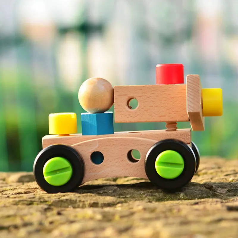 30 шт. детский Деревянный конструктор|toy forklift|toy pranktoy rifle |