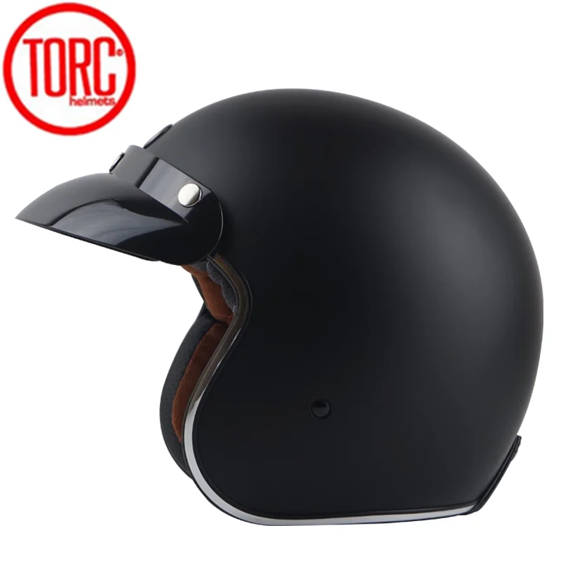 Винтажный шлем Torc t57 3/4 с открытым лицом для мотоцикла|torc t57|open facemotorcycle helmet |
