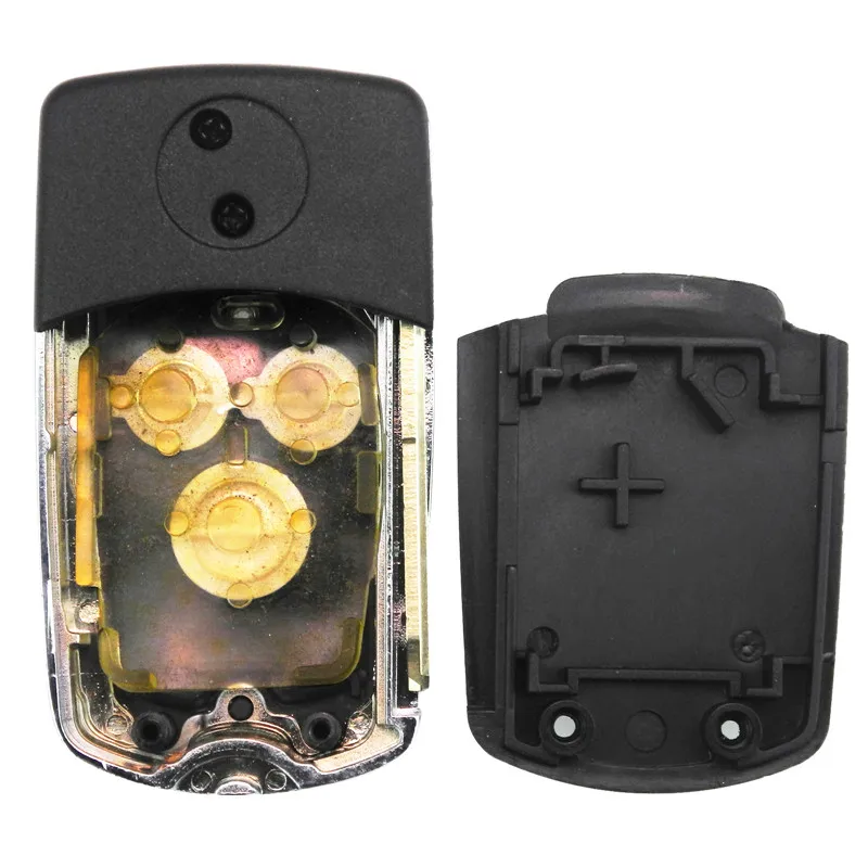 Keyforkess astuccio portachiavi pieghevole a distanza modificato per Hyundai Sonata Moinca per Kia aggiornato Key Shell 3 pulsanti - Ha8c6253fa103438995525eefada746f3X