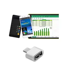 USB 3.1 סוג-C OTG כבל מתאם USB-C OTG ממיר עבור Xiaomi Mi6 Huawei Mate20 P20 P30 פרו סמסונג עכבר מקלדת דיסק פלאש(China)