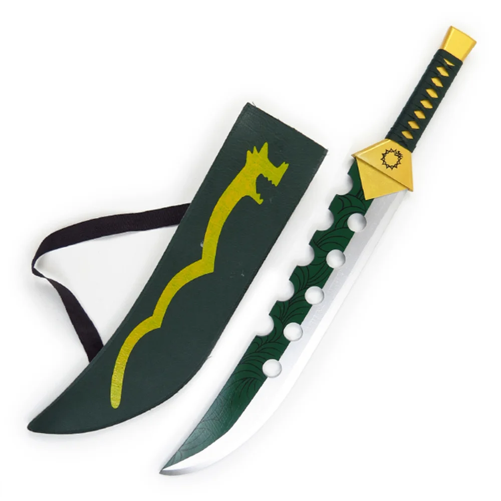 

Hot anime Seven Deadly Sins Meliodas Demon Sword Knife Cosplay Replica Prop for Halloween Christmas Party Masquerade Anime Shows