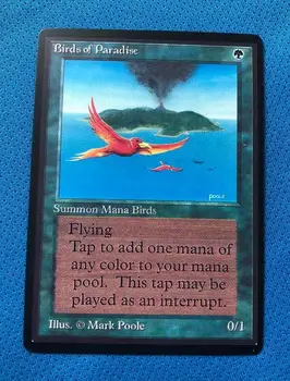 

Birds of Paradise B Limited Edition Beta (LEB) magician ProxyKing 8.0 VIP the proxy cards to gathering every single mg card.