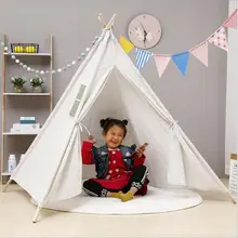 Портативный детский игровой домик спальный купол в помещении вигвама палатка игровой домик подарок