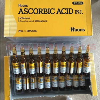 Korea Vitamin C Anti Aging Ampoules Anti Aging Ascorbic AcidAgeless Powerful Anti wrinkle Aging Face