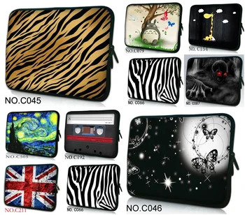 

Boys Girl's Zipper Hot 17 15 13 12 10 7 inch Notebook Bag Laptop Sleeve Carry Cover Pouch Protector For Macbook Air Pro Dell HP