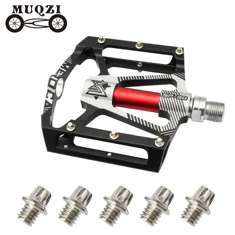NIDONE Kit 51 Pz Viti In Acciaio Inox Per Pedali MTB E Bici Da Strada - Bulloni Antiscivolo Con Chiave Torx - Per Mountain Bike, Fixie E Ciclocross