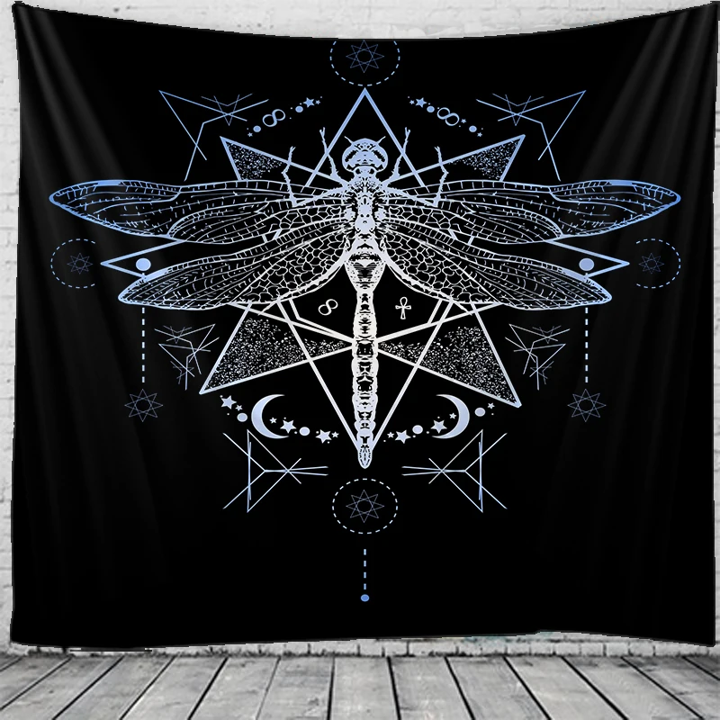 

Indian Insect sends tapestries decorating boho macrame hippie witchcraft tapestry