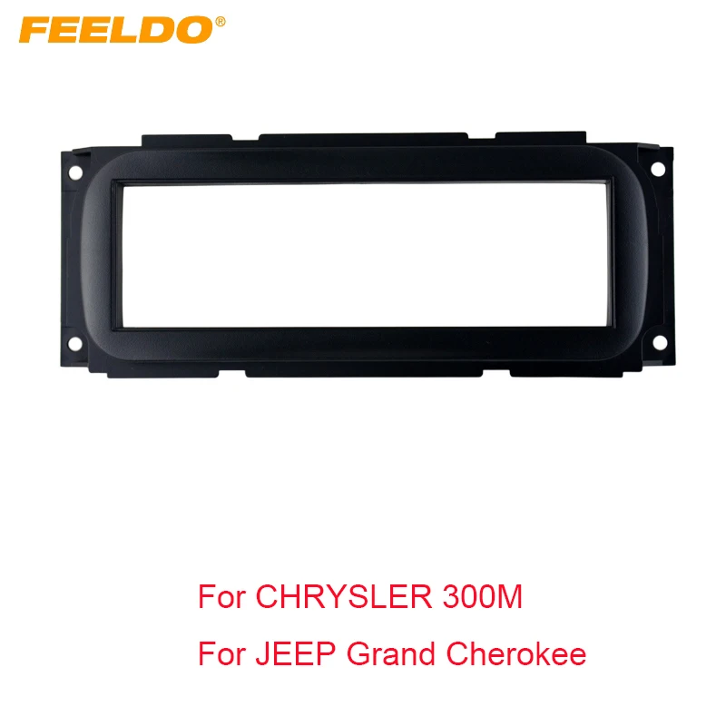 FEELDO 1DIN Автомобильная установка стерео рамка фасции приборная панель установка наборы для Jeep Grand Cherokee/Chrysler/Dodge/Plymouth