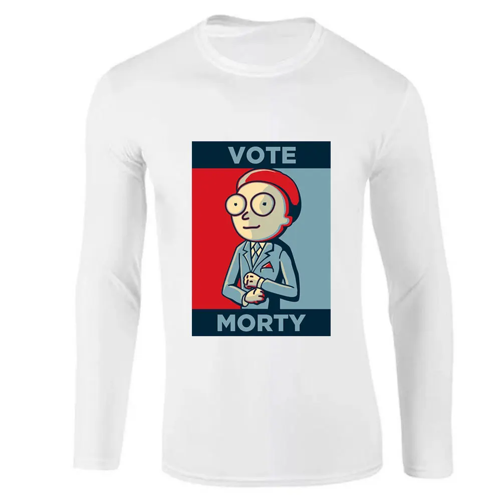 Rick and Morty Pickle Rick Cartoon European Size Long Sleeve T Shirt Men Autumn Top 100% Cotton Man's T-shirt Homme Fitness Rick and Morty Pickle Rick Cartoon European Size Long Sleeve T Shirt Men Autumn Top 100% Cotton Man's T-shirt Homme Fitness