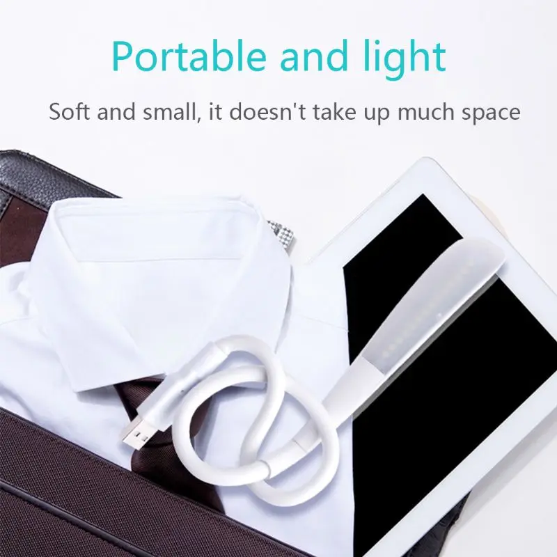 

Portable Mini USB Led Lamp Flexible LED In-line USB Light Ultra Bright 14LEDS for Laptop Notebook PC Computer