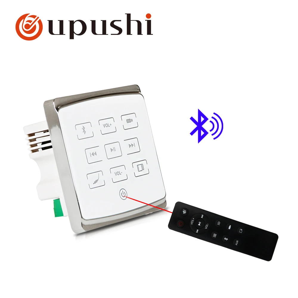 

Oupushi Family smart background music mini power amplifier host support MP3,WAV,APE,DTS,AAC,AC3 and etcaudio format