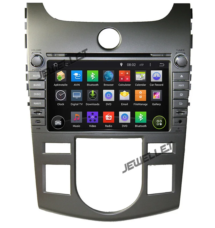 Top Quad core 1024*600 HD screen Android 9.0 Car DVD GPS radio Navigation for Naza Kia Forte Cerato 2009-2013 with 4G/Wifi DVR OBD 5