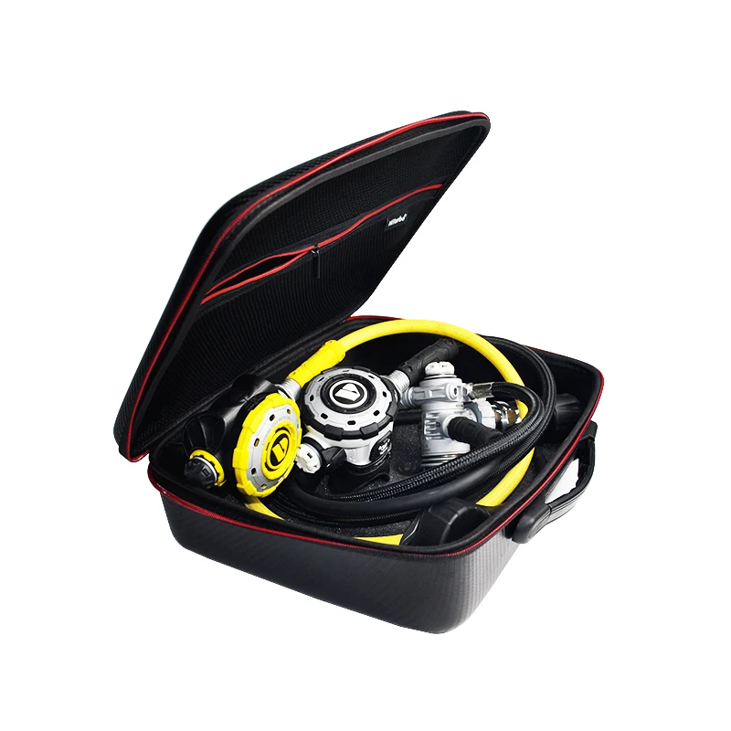Hiturbo Deluxe Scuba Regulator Carrying Case Diving Equirment BCD Bag Buceo Instruments Accessories Protecive Box